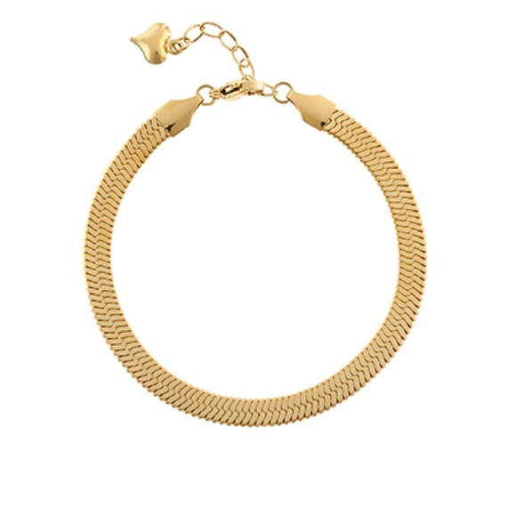 Herringbone Stainless Steel Bracelet